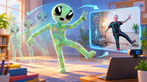 K3D - Rastreamento corporal e avatar 3D